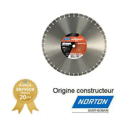 Disques diamant 500x25.4mm Norton Clipper EXTREME RC525