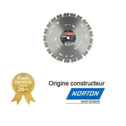 Disques diamant 450x25.4mm Norton Clipper EXTREME ASPHALT