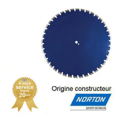 Disques diamant 900x25.4mm Norton Clipper EXTREME BETON