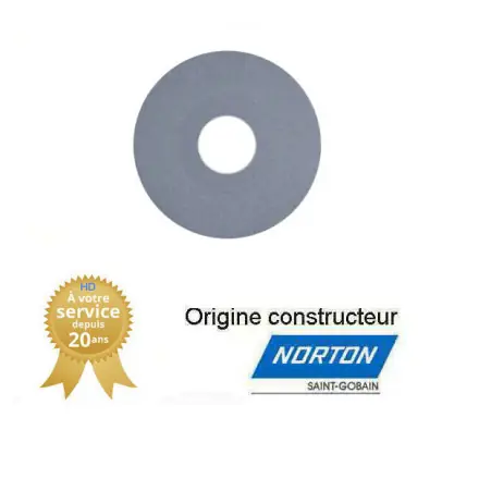 Meule une dépouille de rectification plane 406x40x127mm Gr60 Norton GF