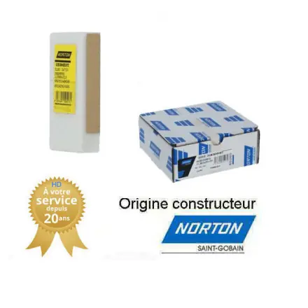 Segment de rectification plane 121x59.5x21mm Gr36 Norton VITRIUM 3