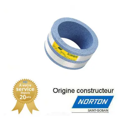 Cylindre, pas d‘écrous de rectification plane 200x100x160mm Gr46 Norton SGB