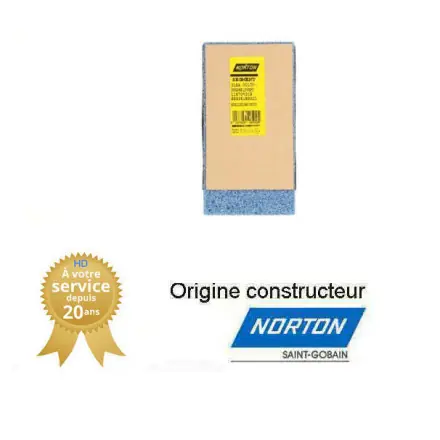 Segment de rectification plane 150x80x25mm Gr36 Norton 3SG