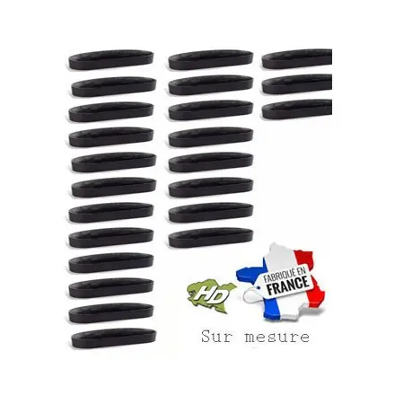 33 bandes abrasives carbure de silicium 9x533 mm