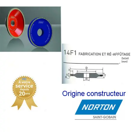 MEULE CBN NOR 14F1-200-2-8 32*CB107 ECO CURVE
