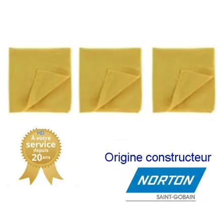 G PLUS 3 chiffons microfibres NORTON