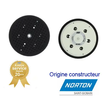 plateau support multi-air 150 mm moyen vis fixe NORTON