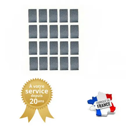 12 manchons D.100mm largeur 50mm en carbure de silicium CE