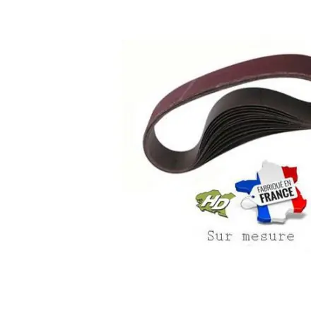16 bandes abrasives ponceuse 35x620 mm grain 24 à 180 CE