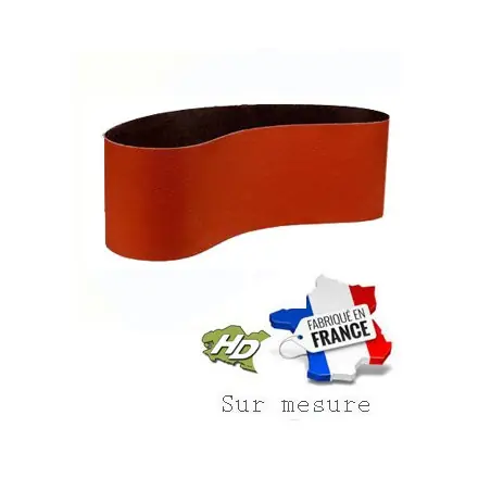12 bandes abrasives grain céramique 45x570 mm HAUTE QUALITE