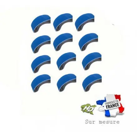 12 bandes abrasives zirconium 100X604 mm grain 24 à 120 CE
