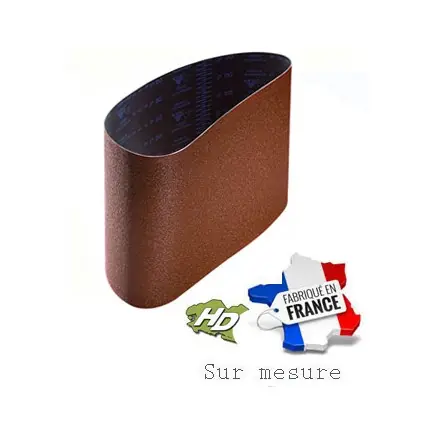 10 bandes abrasives corindon supérieur 200X485 mm gr 24 à 600 CE