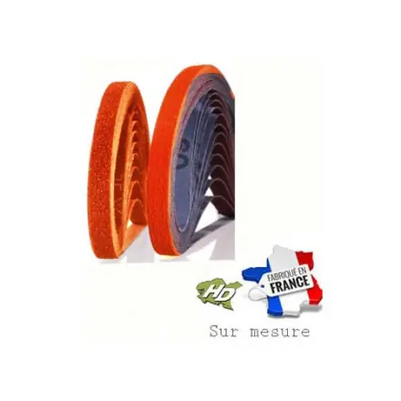 30 bandes abrasives céramique 10x300 mm CE