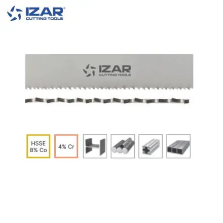 SK0127232-FR20260707-142325-0 3 lames de scie à ruban bimétal Izar 4223 HSSE 8%Co 2240x13x0.65 mm