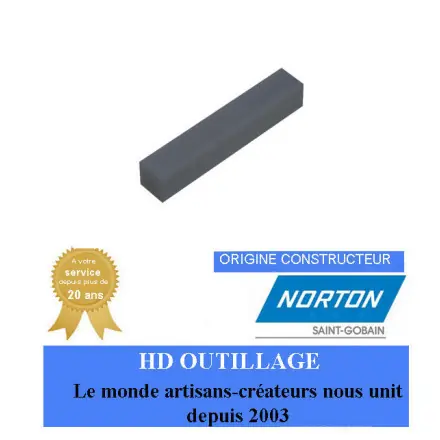 5 pierres d‘affûtage 152.4 Gr150 Norton SQUARE FILE