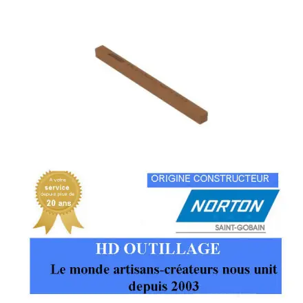 Pierre d‘affûtage 152.4 Gr240 Norton SQUARE FILE