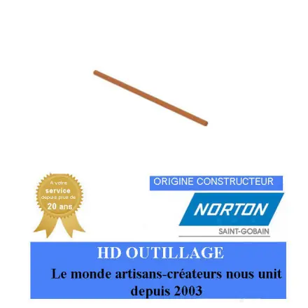 5 pierres d‘affûtage 101.6x3.175mm Gr320 Norton ROUND FILE