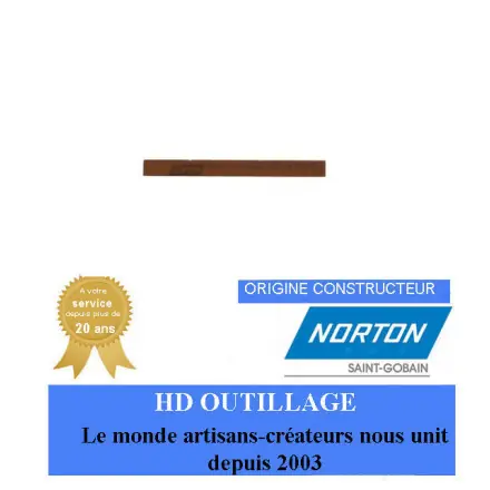 Pierre d‘affûtage 152.4 Gr320 Norton SQUARE FILE