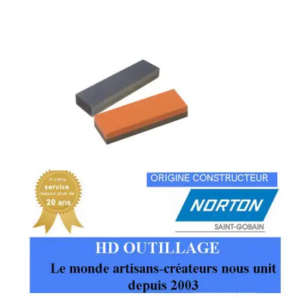 5 pierres d‘affûtage 203.2 Gr320 Norton