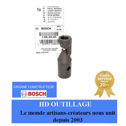 porte matrice Bosch 3606455044
