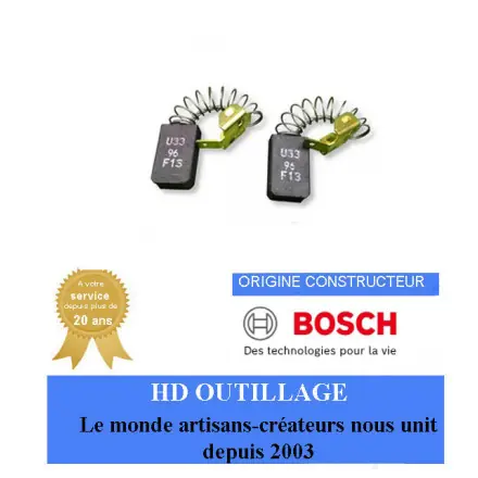jeu de charbons bosch 1619P01685