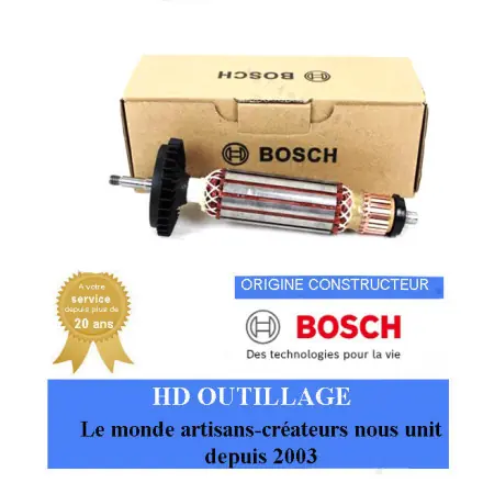 induit avec ventilateur Bosch 1607000V33
