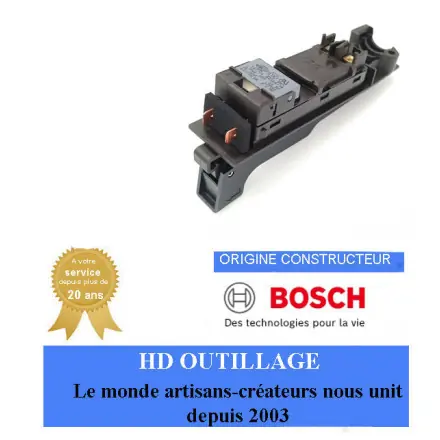 interrupteur Bosch 1607000971