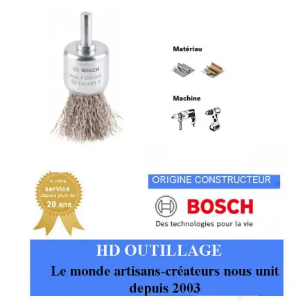 Brosse pinceau PRO Stainless Steel clean, emmanchement droit, 25 x 0,3 mm Bosch