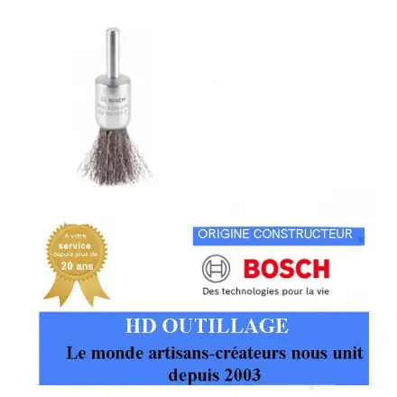 Brosse pinceau PRO Metal clean, emmanchement droit, 15 x 0,2 mm Bosch