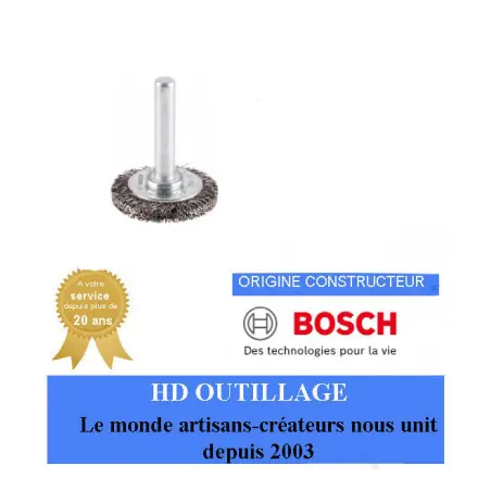 Brosse circulaire PRO Metal clean, emmanchement droit, 30 x 0,2 mm Bosch