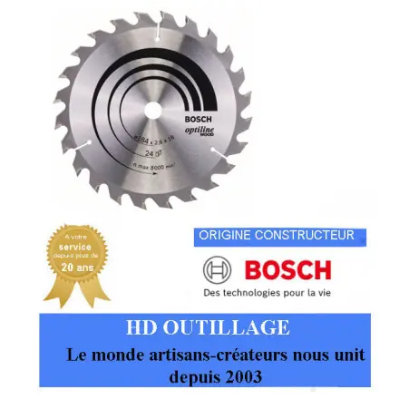 Lame de scie circulaire PRO Wood, 184 x 2,6 x 16 mm, T36