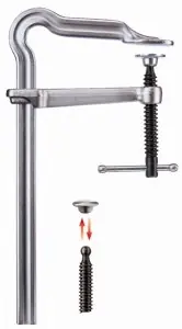 Bessey GM25ZK Presse à vis tout acier 0-250 mm