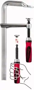 Bessey GZ100-12-2K Presse à vis tout acier 0-1000 mm