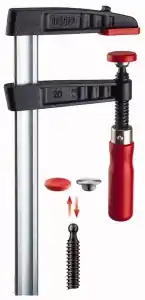 Bessey TG40S12 Presse à vis en fonte malléable 0-400 mm