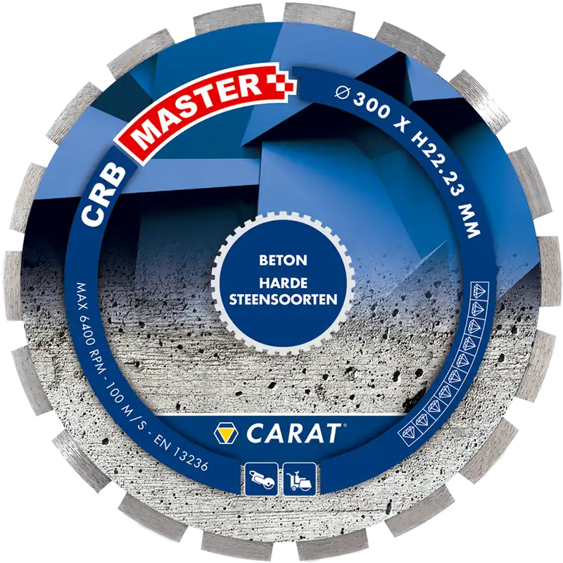 Carat CRBM400400 CRBM400 Lame diamantée BETON CRB MASTER, 400x25,4 MM