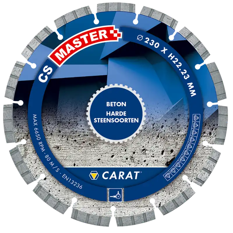 Carat CSM3002000 Lame diamantée BETON CS MASTER, 300x20.0 MM