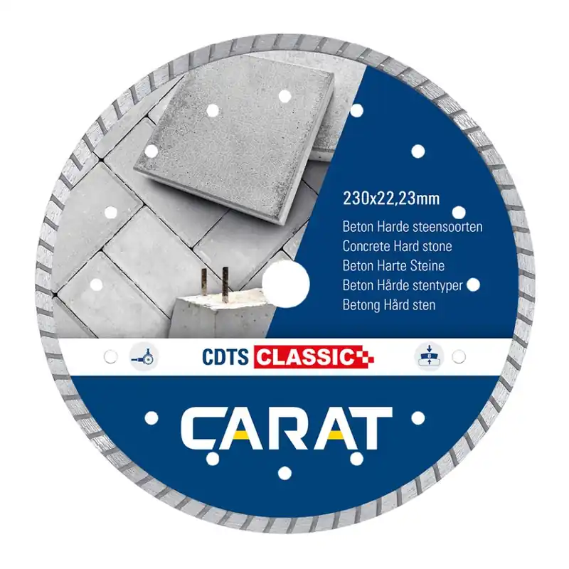 Carat CDTSC23030 Lame de scie diamantée CDTS CLASSIC 230x22,2MM