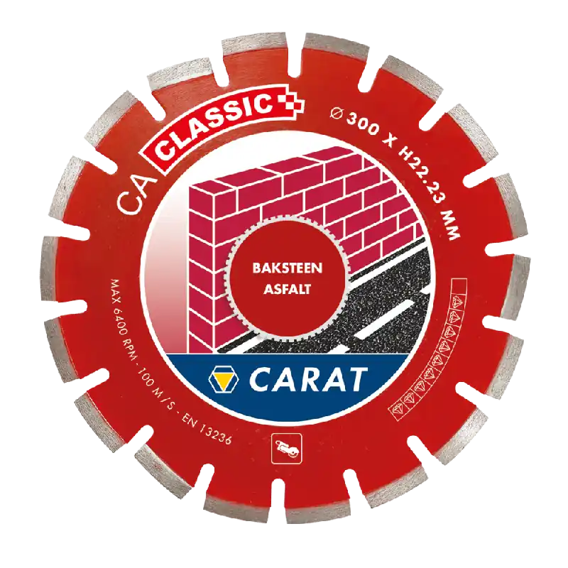 Carat CAC4002000 Lame de scie diamantée BAKSTEN / ASFALT CA CLASSIC 400x20,0MM