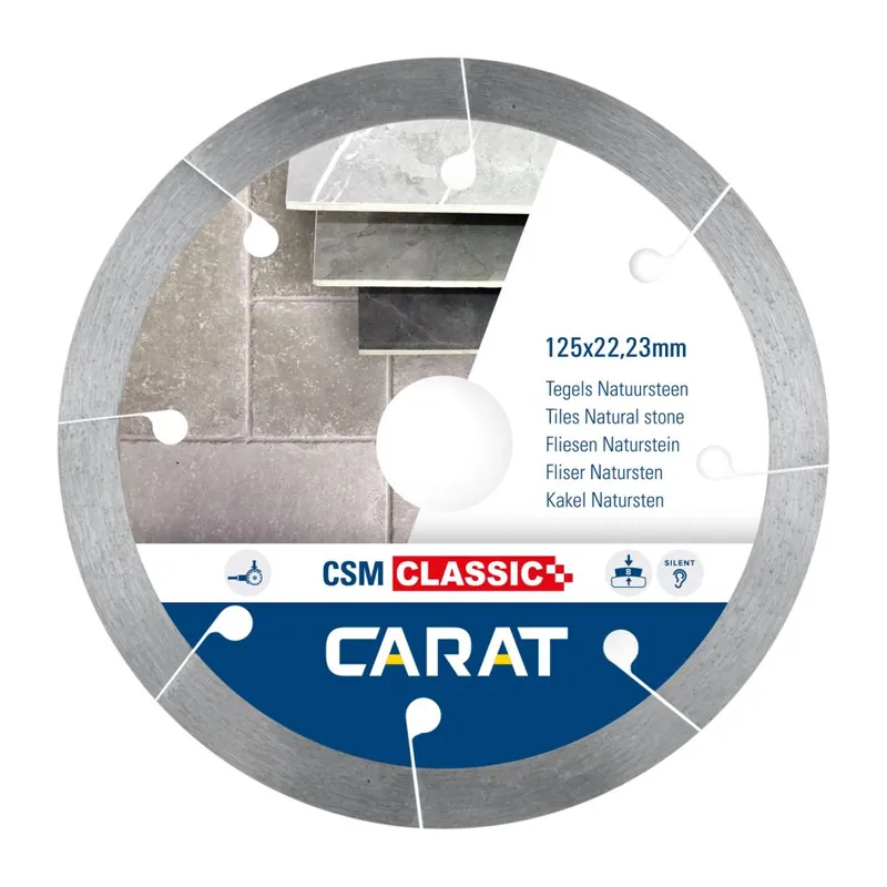 Carat CSMC125300 lame de diamant CARRELAGES CSM CLASSIC 125x22.2MM