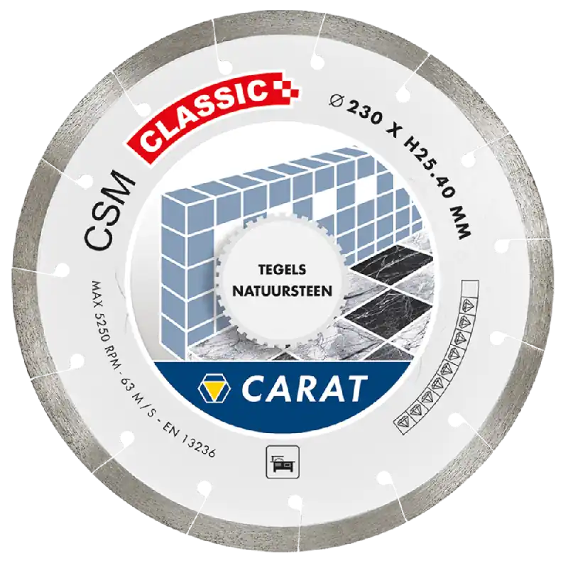 Carat CSMC350400 Lame diamantée Carreaux CSM CLASSIC 350x25,4MM