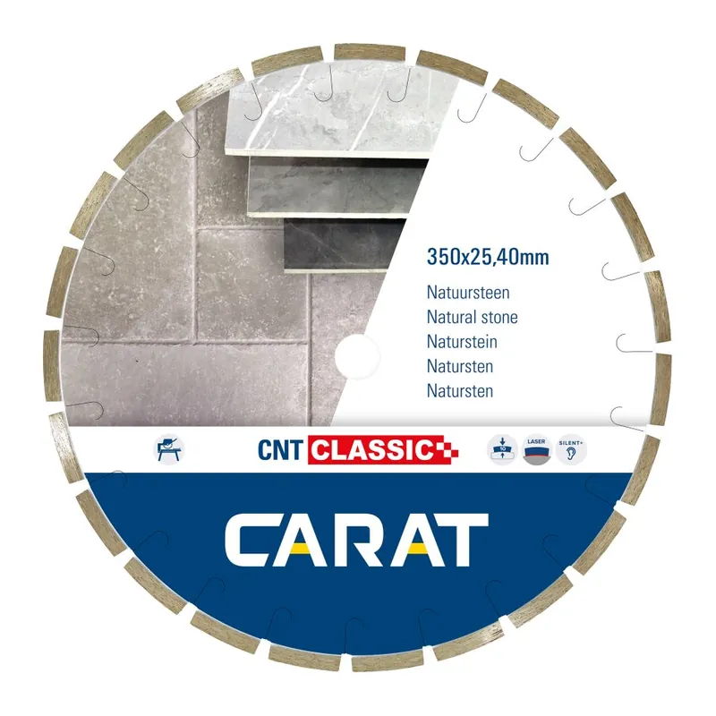 Carat CNTC350400 Lame diamantée PIERRE NATURELLE CNT CLASSIC 350x25,4MM
