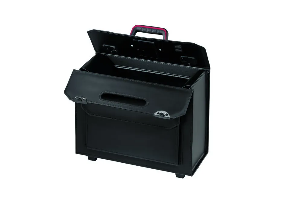 Parat 5.074.500.021 Valise pilote avec sac frontal et roues