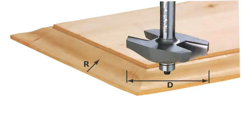 Festool Accessoires 490127 Affleureuse HW S12 D67 x D12