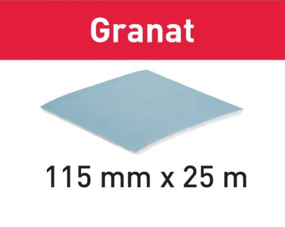 Festool Accessoires 497097 Abrasifs en rouleau 115x25m P500 GR SOFT Granat