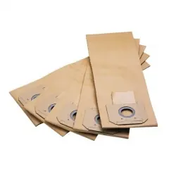 Flex-tools Accessoires 296961 FS-P VC/E 35 VE5 Sac filtrant pour VC 35 L MC, VCE 35 L AC par 5 pièces.
