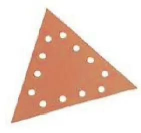 Flex-tools Accessoires 349259 Papier de verre Select, triangulaire, P 150, 25 pcs.
