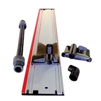 Mafell Accessoires 204770 Système d‘aspiration Aerofix F-AF 1, avec règle, adaptateur pour le haut et le bas et tuyau.