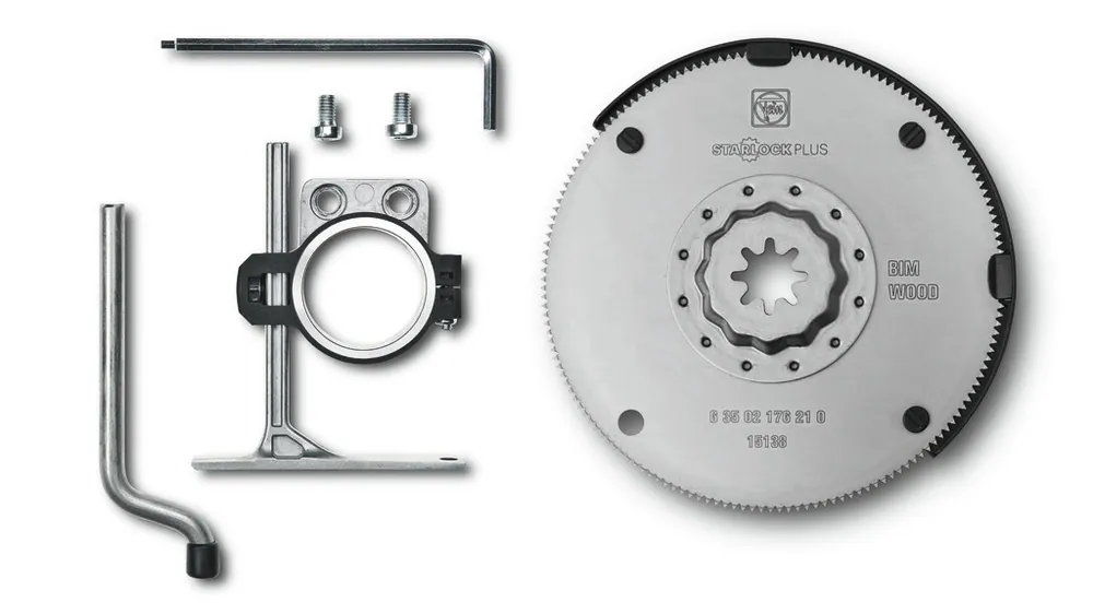 Fein Accessoires 35222952010 Lame de scie 100mm + butée de profondeur SLP