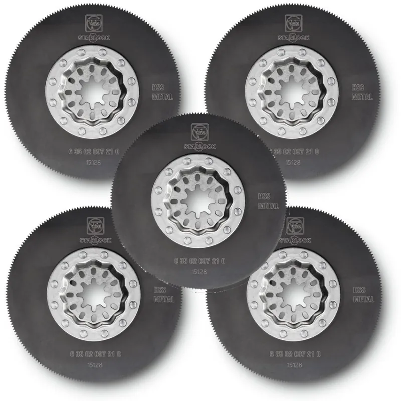 Fein Accessoires 63502097220 Lame de scie circulaire HSS 85mm SL pour Fein FMM Multimaster 2 pièces