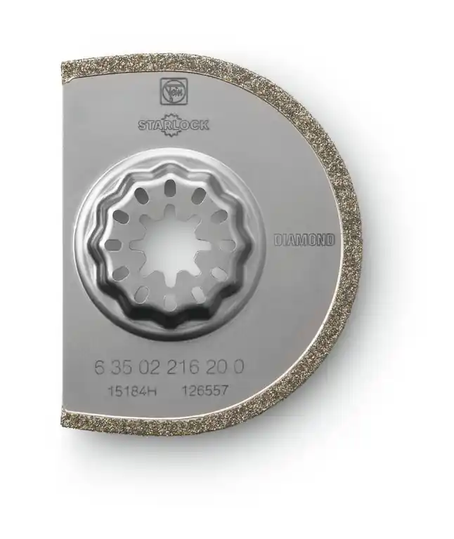Fein Accessoires 63502114210 Lame de scie segmentée 2.2mm de diamètre 75mm SL pour Fein FMM Multimaster